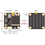 Wholesale AKK FX2-Dominator Support Audio 250mW/500mW/1000mW/2000mW Power Switchable and OSD Configuration  Fpv Drone Vtx